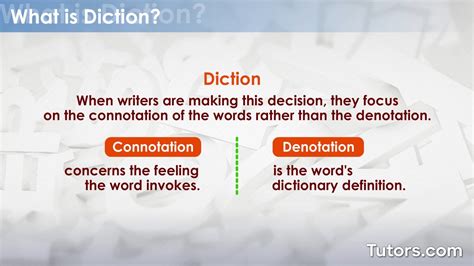 diction music definition What is the relationship between diction and musicality in literature?